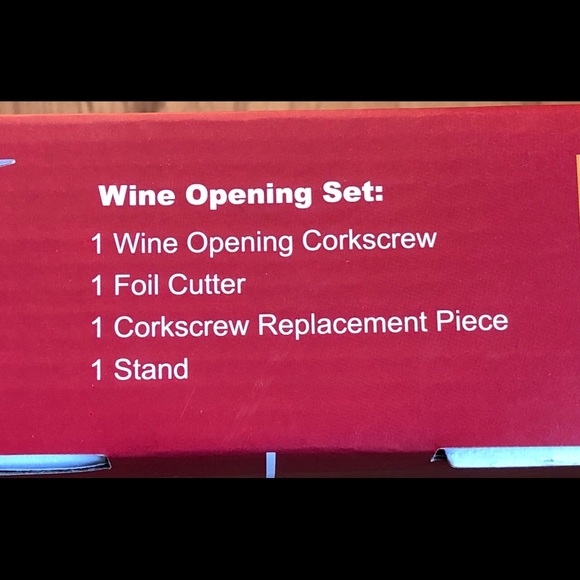 Kitchen New Wine Opening Kit 1 Kit Poshmark